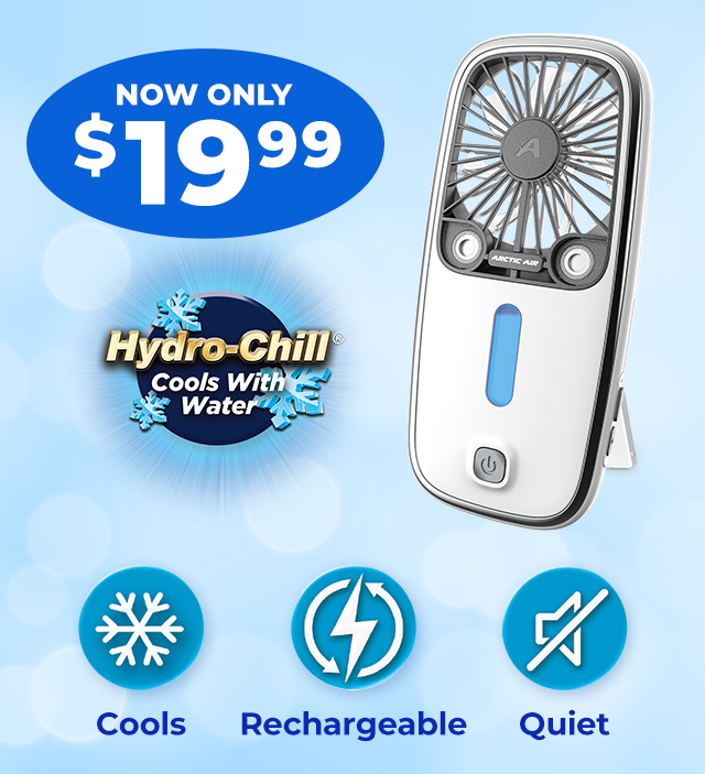 Arctic Air Pocket Chill Personal Air Cooler